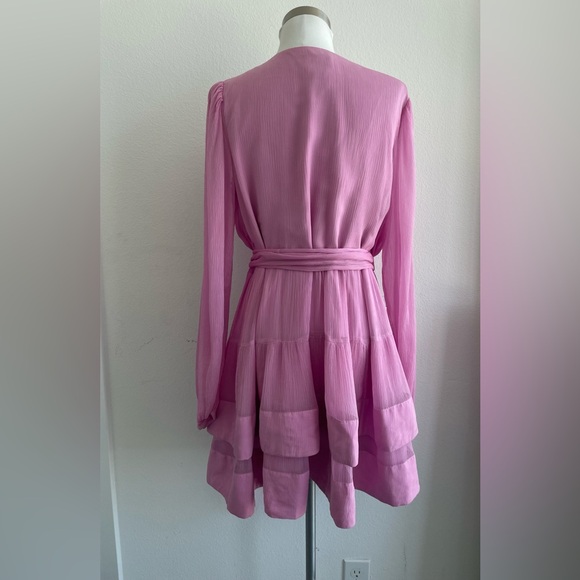 BHLDN by Anthropologies Esme V-Neck Long Sleeve Dress size M - Picture 7 of 13